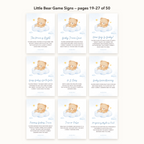 Little Bear Game Signs – all pages 19–27