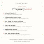 FAQ about PaperGoodsParty printable Canva templates and instant digital downloads